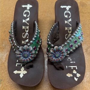 Gypsy Soule Crystal Sandals